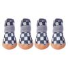 4pcs/set Breathable Breathable Pet Dog Shoes Anti-skid Hollow Dog Boots Puppy Mesh Shoes  Walking