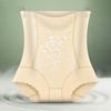 Embroidery Flower Postpartum Body Shaper Shapewear Tummy Control Underwear  Cheongsam