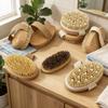 Beech Wood Pig Bristle Bath & Body Brush for Skin Cleansing and Massage