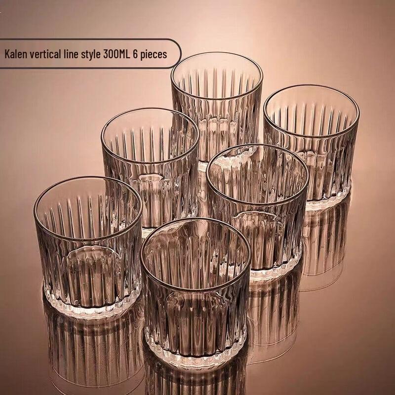 Octagonal Retro Crystal Whiskey Glass