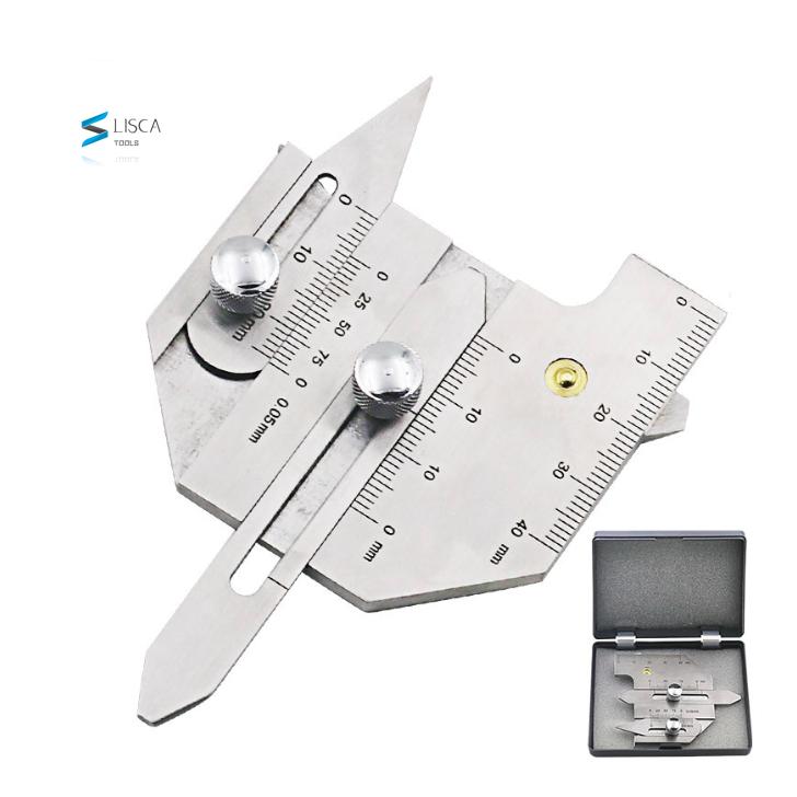 L-HT205 LISCA HJC40 Gauge Weld Bead Height Welding Seam Gap Gauge Welding Inspection Ruler