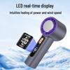 Mini USB Handheld Fan with 100-Speed Digital Display and Cooling Ice Pack