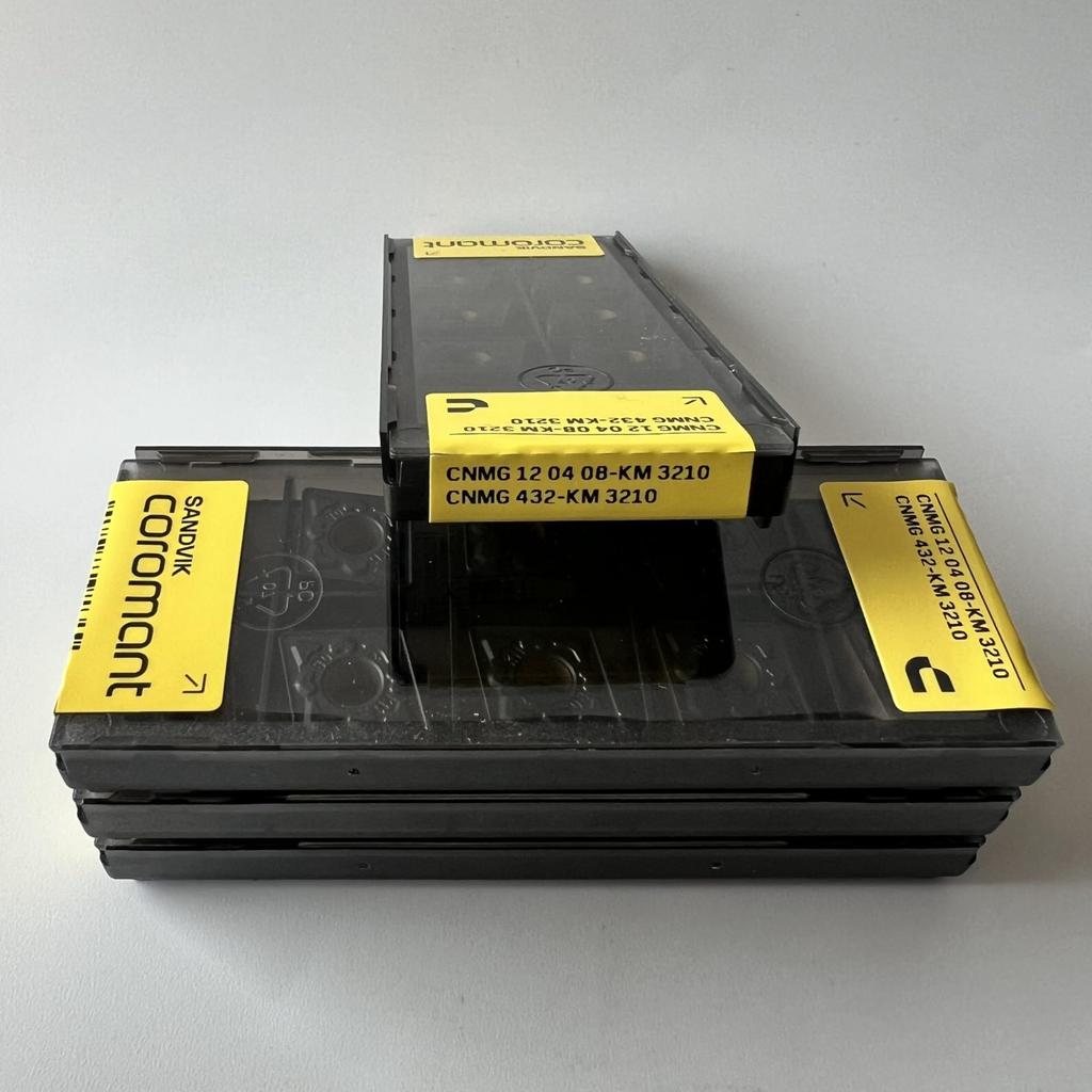 SANDVIK / CNMG120408-KM 3210 / Original Swedish hard alloy blade 10 Pcs