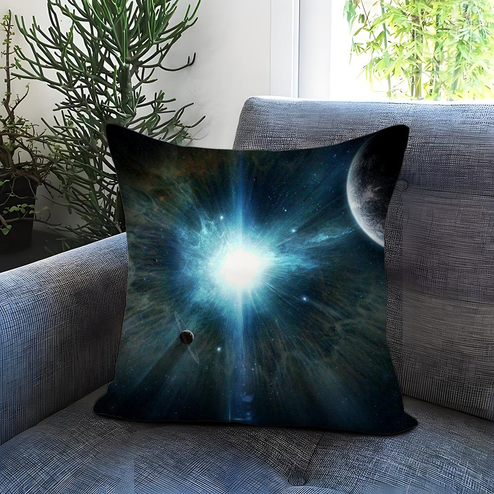 Movie I-InterstellarS Cushion Cover Comfortable Reversible Pillow Cover Ideal for Car Sofa Bedroom & Beyond