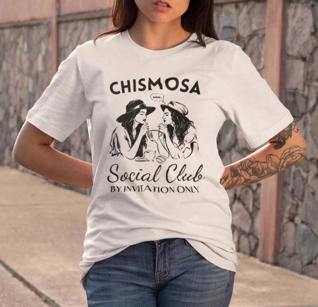 Chismosa Social Club T-Shirt - Funny Latina Cafecito y Chisme Tee 3XL