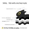 20 Cute Black Cat Waterproof Refrigerator Magnets - Set of 20 Cartoon Kitten Stickers