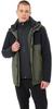 Куртка VAUDE двойная куртка Me Rosemoor 3in1 Jacket 46382 черный хаки
