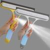 3 In 1 Spray Type Cleaning Brush Microfiber Scrub Car Door Window Cleaner For Car