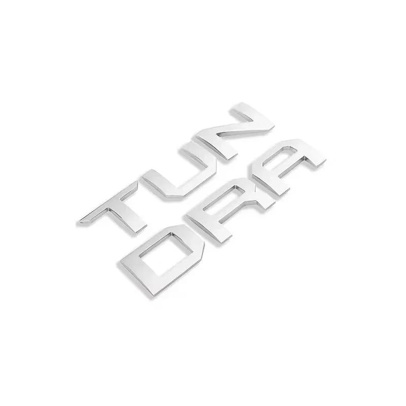NEW 3D ABS Car Trunk Badge Letters labeling for Toyota Corolla Yaris Camry CHR Avensis Rav4 Auris Auto Accessories