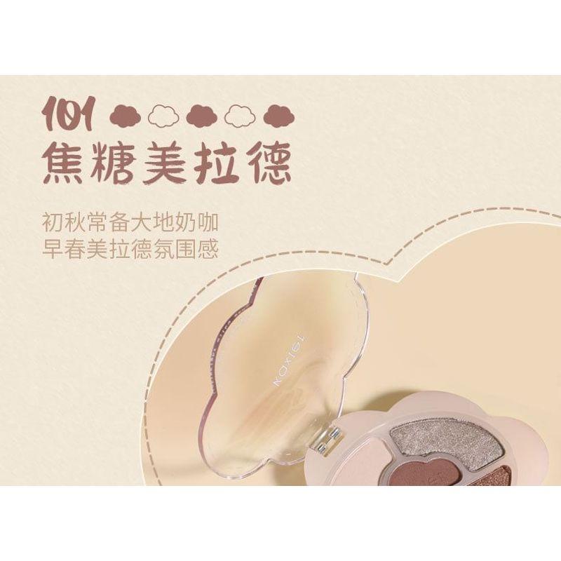 Kaxier - Keychain Joy Cloud 5-Color Eyeshadow Palette - 6 Types