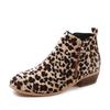 2021 Spring/Autumn Plus Size Leopard Print Pointed Toe Women's Casual Flats