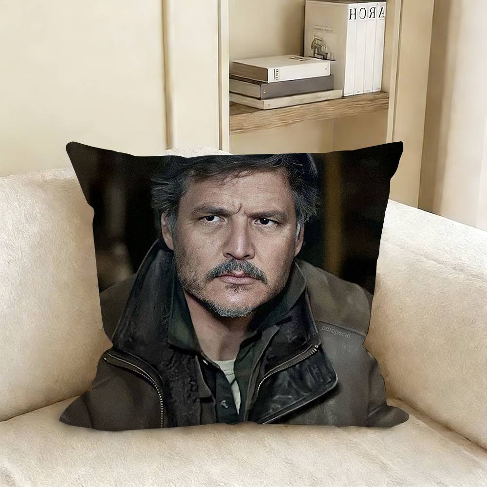 Famous Film and Television Actors PPedro PPascal Various Sizes Square Pillow Case For Car Home Bedchamber Decor