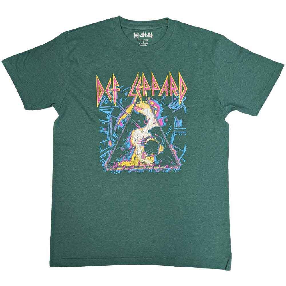 

Def Leppard Hysteria Album Art T-Shirt Green New Unisex T-Shirt XL