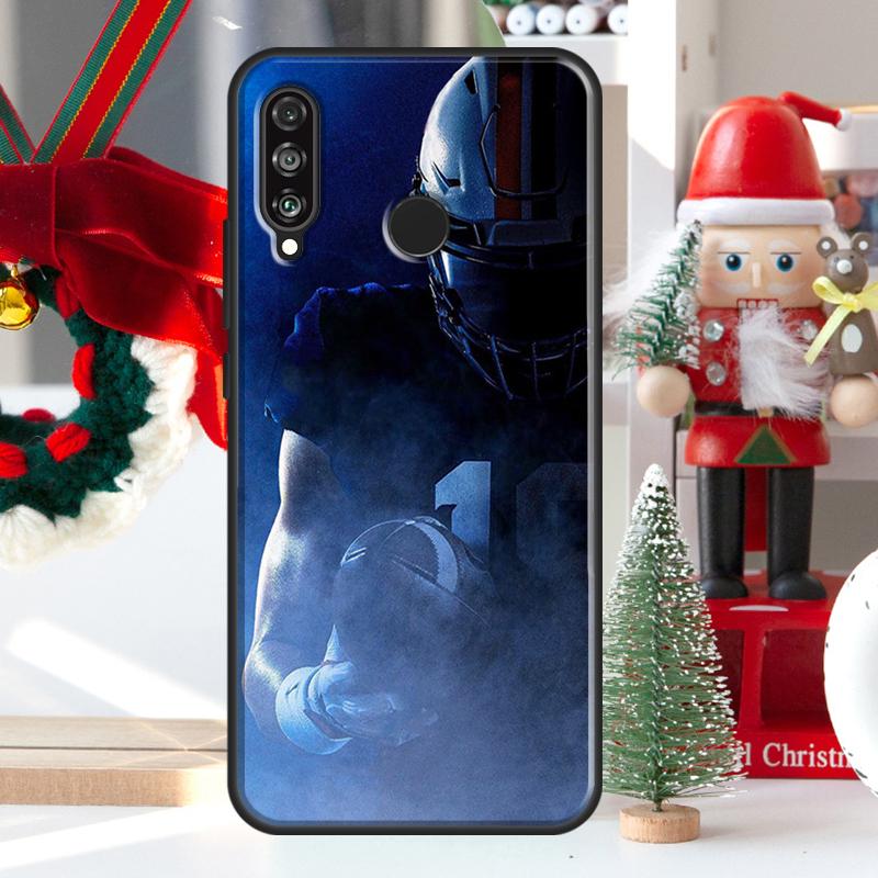 American Football College Sport For Huawei Nova 12i 11i 8i 12s Y73 Y72 Y61 Y91 Y90 Y70 Y60 9 10 SE P60 Pro P30 P40 Lite Case