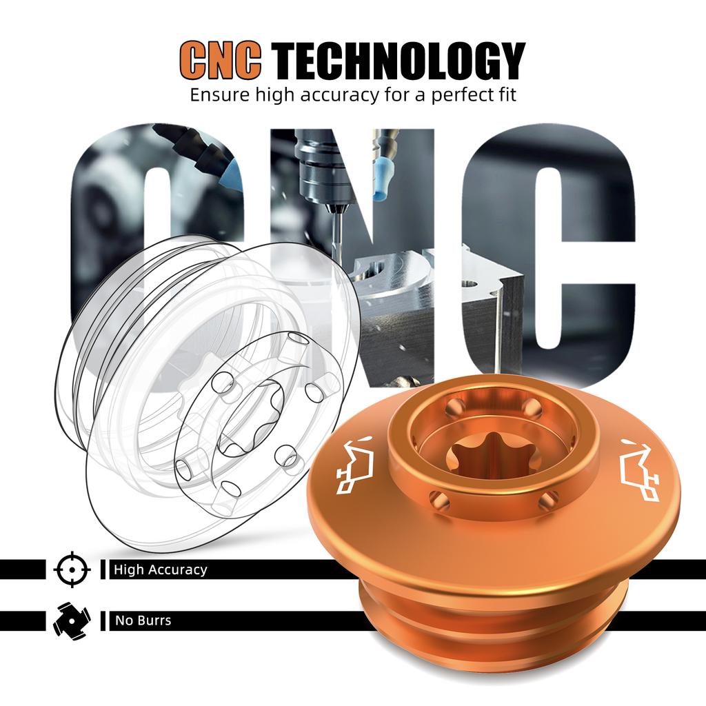 For 2018-2022 KTM 790 Duke 890 Duke R Oil Filler Plug Oil Filler Cap for KTM 690 Duke 2008-2018 1290 Super Duke GT/R 2016-2023