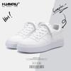 Global board shoes summer ZHQ-HY628-G new versatile casual inner height increase white shoes trendy shoes men's