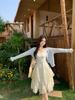 Plus Size Sheer Lace Patchwork Camisole Dress - Women’s Slim Fit Irregular Summer Skirt