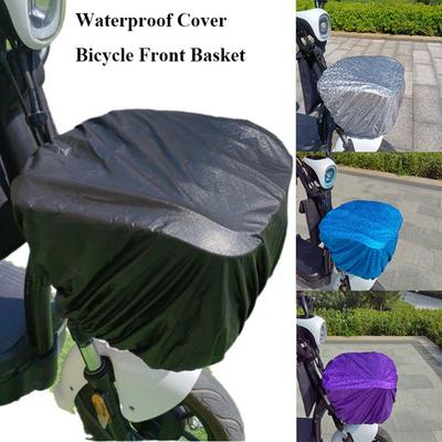 2 Sizes Basket Cover 5 Colors Bicycle Front Basket  Electric Bike Basket Accessories