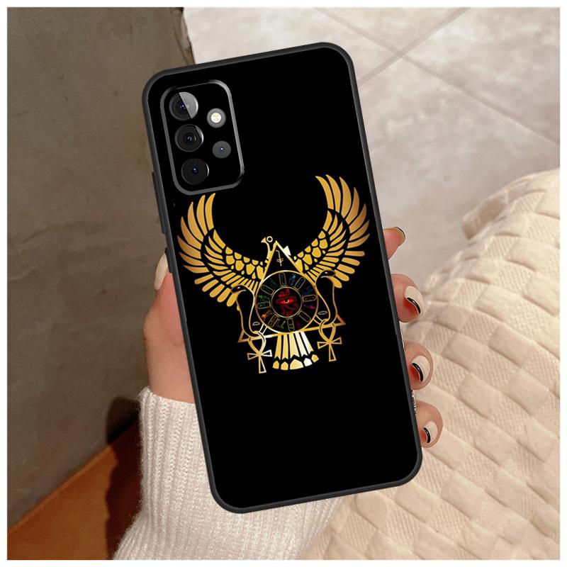 Egypt Nefertiti Anubis Ankh For Samsung Galaxy A36 A56 A16 A26 A06 A52 A53 A33 A13 A34 A54 A14 A15 A35 A55 A22 A32 Case