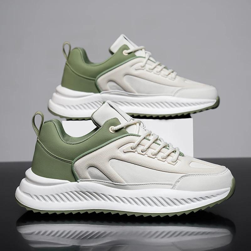 Pánské boty Tenisky Pánské tenisky Luxusní boty Pánské ležérní Trenér Závody Prodyšné módní povaleče na běhání Boty pro muže