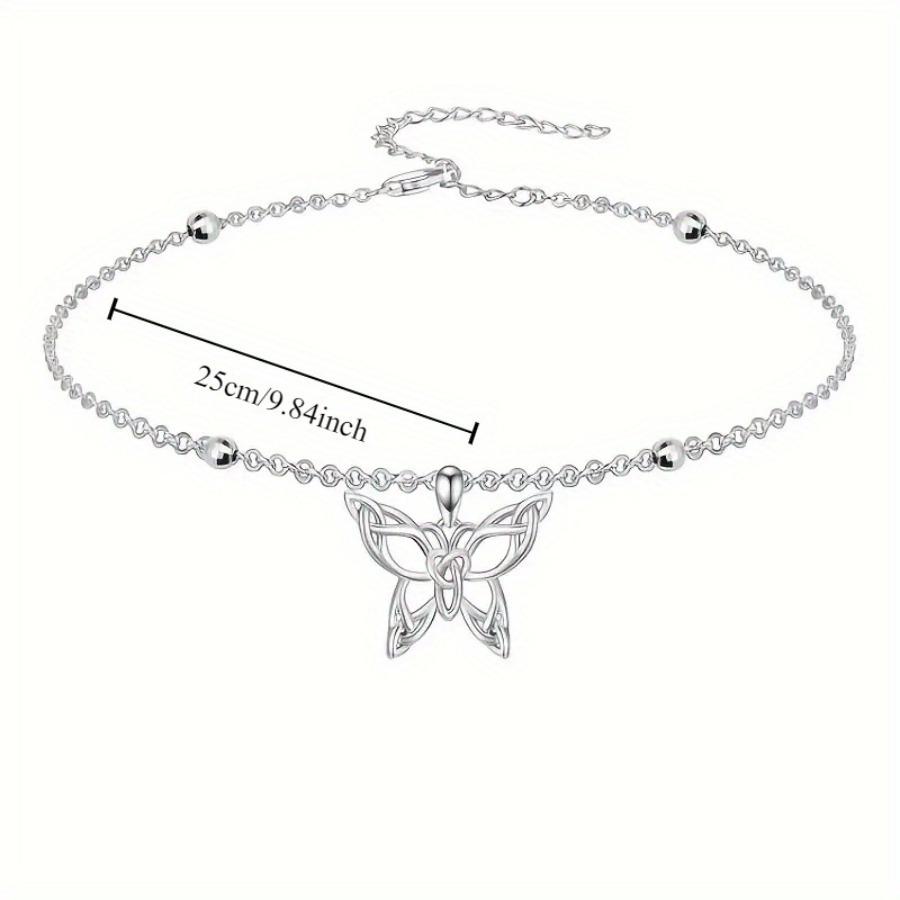1 Vintage Bohemian Hollow Dragonfly Anklet Insect Jewelry Women's Foot Jewelry Gift for Women's Birthday Party Anniversary