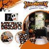 Halloween Ghosts And Horror Polka Dot Kitchen Rug 2-Piece Set, Fun Kitchen Mats, Suitable For Home Use