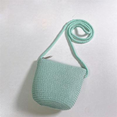 Doce colorido bolsa de ombro palha tecido saco de cor sólida placa de luz saco de grama de papel verão praia saco de viagem ao ar livre