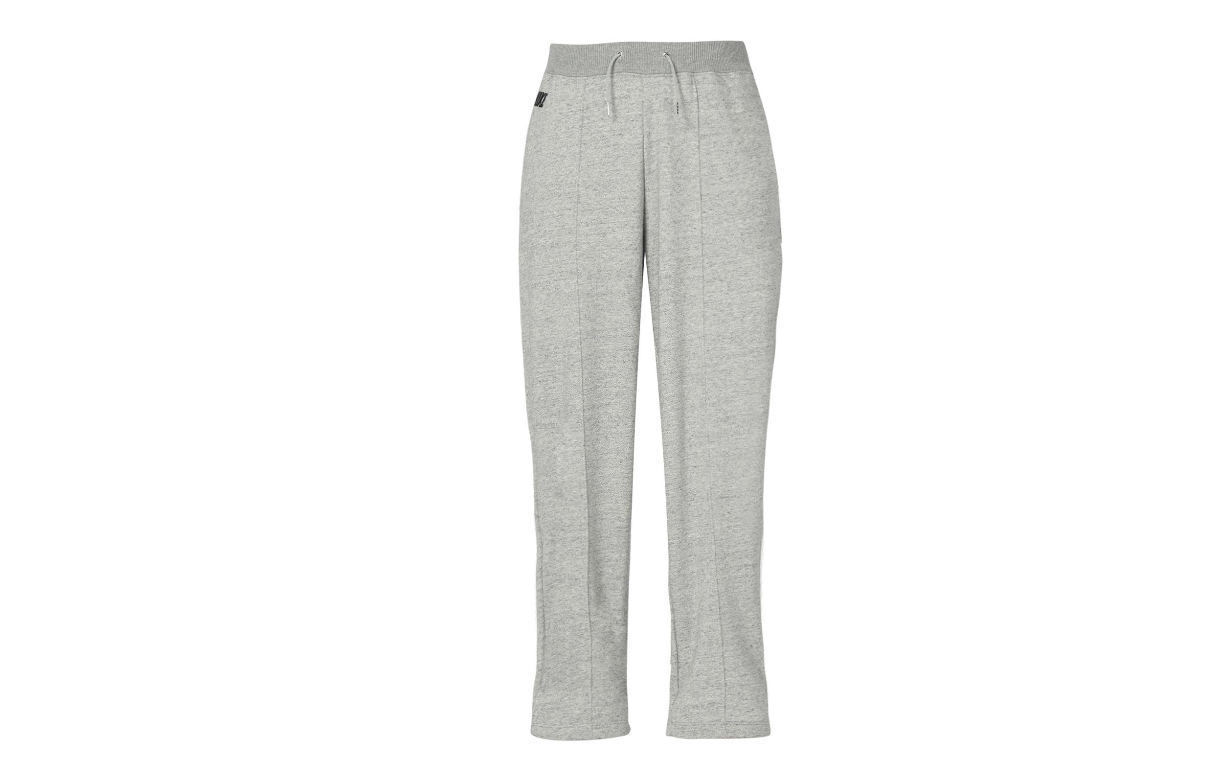 

Nike High Rise Lace Up Fleece Lined Casual Knitted Sweatpants Women s Gray DD5087-063 M