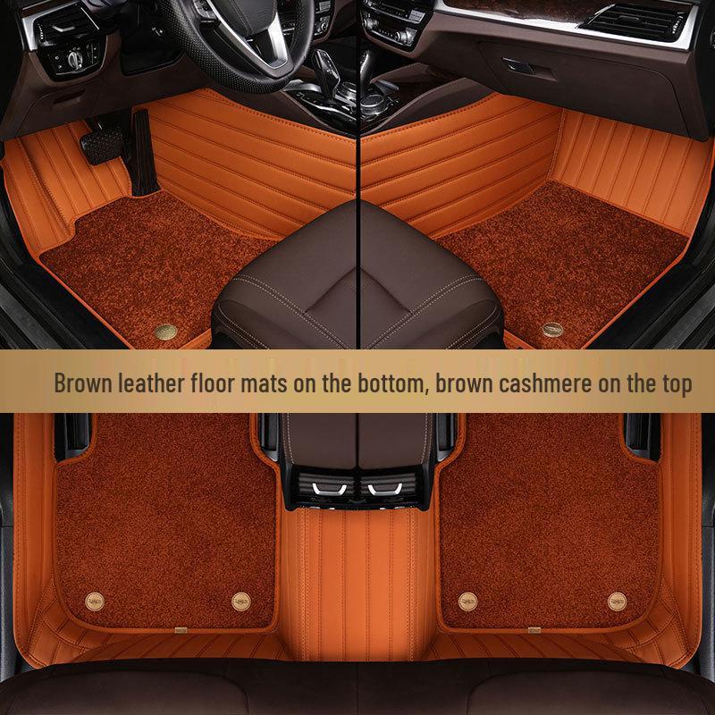 Honda CRV 24-Model Fully Enclosed Genuine Leather Floor Mats (10/22/16)