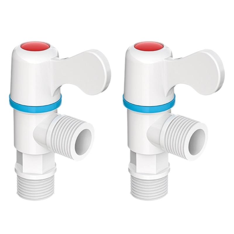 Auslaufsicheres rissfestes Badezimmerarmatur-Set Robuste Kunststoff-Waschbeckenarmatur-Beschläge Einfache Installation für den Heimgebrauch