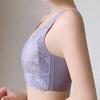No Steel Ring Bra Women's Underwear Large Size Thin Design Adjustable Bra Adjustable Bra Double Breasted Upper Support Anti Sagging Bra
