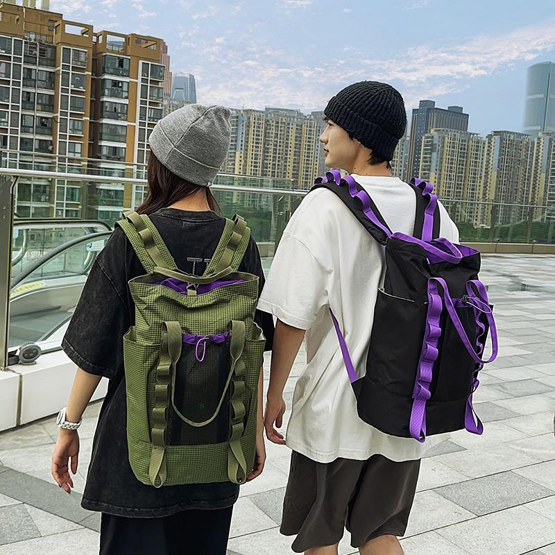 Outdoor Mountaineering Bag Coloring Student Large Capacity Travel Bag Multi-function Commuter Backpack
