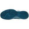 Mizuno Wave Intense Tour 5 AC Low Top Durable Tennis Shoes Men Sneakers Blue White Yellow 61GA190030