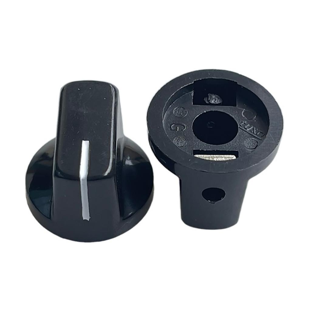 10Pcs Electric Guitar Potentiometer Control Knobs Effect Pedal Knobs 6.35mm Shafts for Effect Pedals and Amplifier