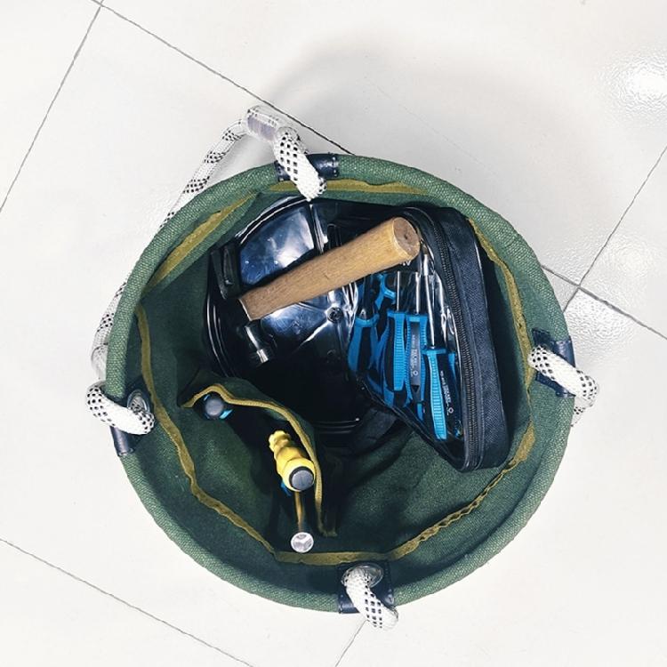 Garden Tool Storage Bag Bucket Garden Tool Bag with Handle Garden Tool Bag Garden Tool Organizer Bucket Tool Bag Garden