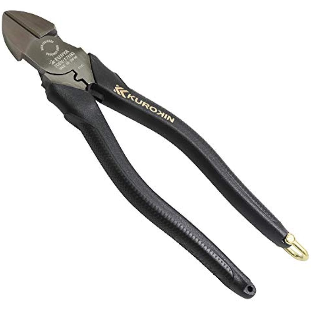 Fujiya (Fujiya) Eccentric Strong Nipper (Black Gold, with Shackle) 175 mm Eccentric Lever for Eas...