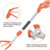 Kalkal 60" Snake Grabber Tool, Professional Aluminum Alloy Telescopic Rattle Snake Tongs, Reptile Grabber Snake Catcher Wide Jaw Pick-up Handling