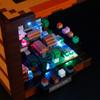 DIY LED Lighting Kit For Lego Minecraft 21265 The Crafting Table Building Block Toy Decoration Adjustable Lighting Accessories
