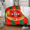Portuguese Heritage Emblem blanket sofa blanket Suitable for all seasons Outdoor plush blanket Air conditioning blanket Digital printing