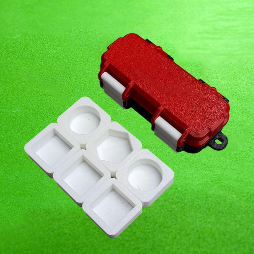 Pool Chalk Holder Billiard Case Practical Portable Compact Multifunctional Storage Box