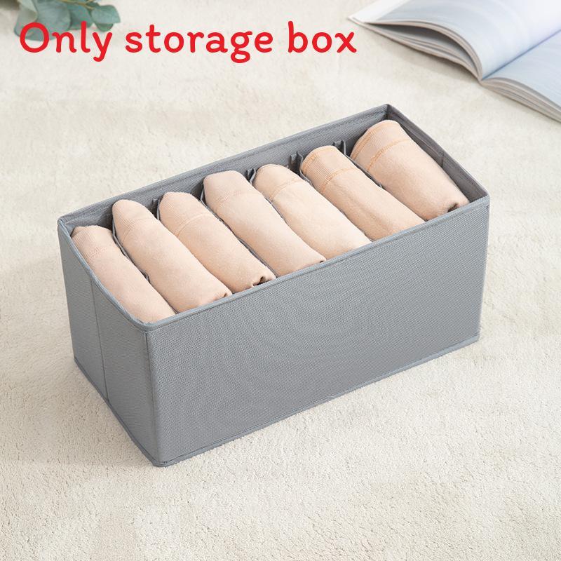 Oxford Cloth Storage Bin With Dividers For Closet And Bedroom Organization