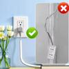 1PC Cord Management Channel Invisible Decorative PVC Wire Cover Anti-Step Protector Adhesive Soft Cable Raceway with Cap