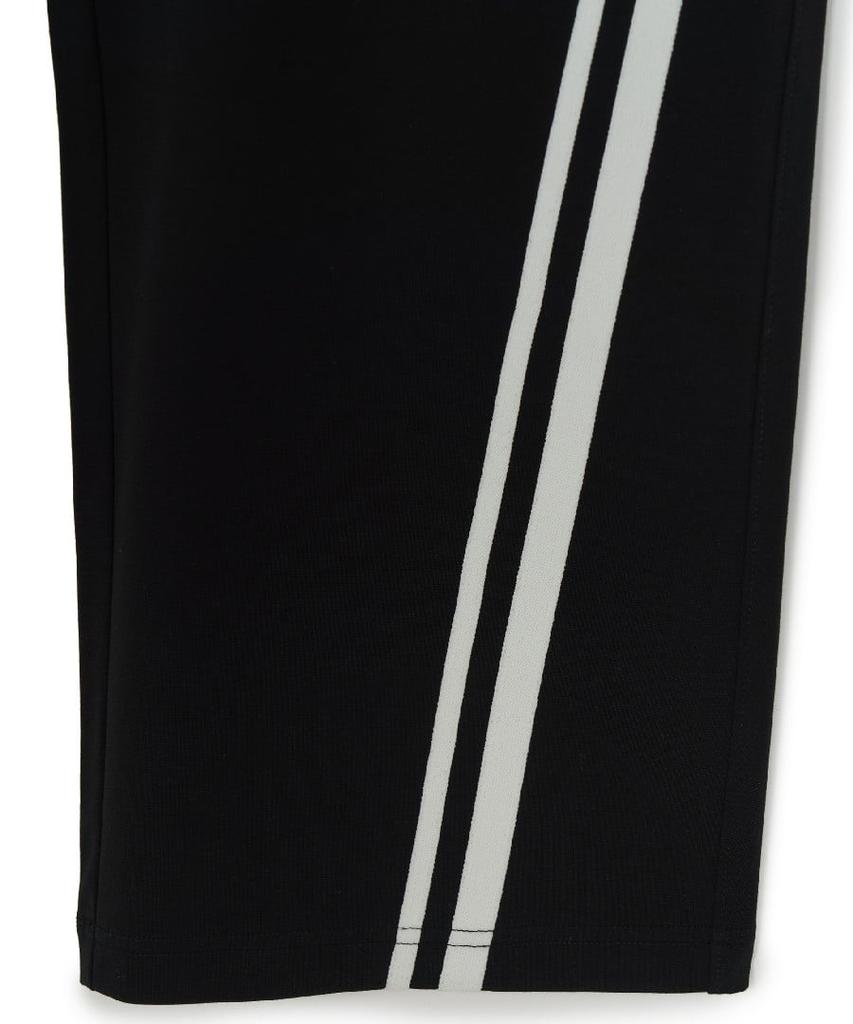 Emelbi Basic Small Logo Cooling Wide Track Pants Ny (Black)