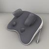 Trapezius Massage Pillow Wireless Electric Car Office Home Massager Heating Waist Neck Leg Cervical Shiatsu Kneading Relaxation