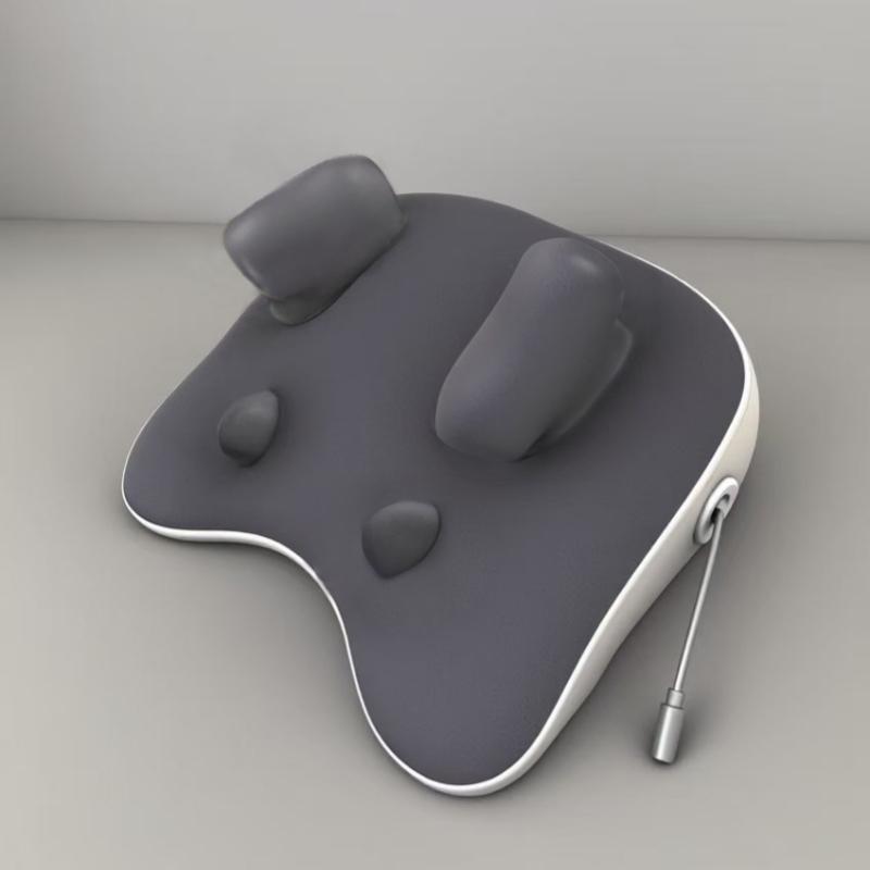 Trapezius Massage Pillow Wireless Electric Car Office Home Massager Heating Waist Neck Leg Cervical Shiatsu Kneading Relaxation