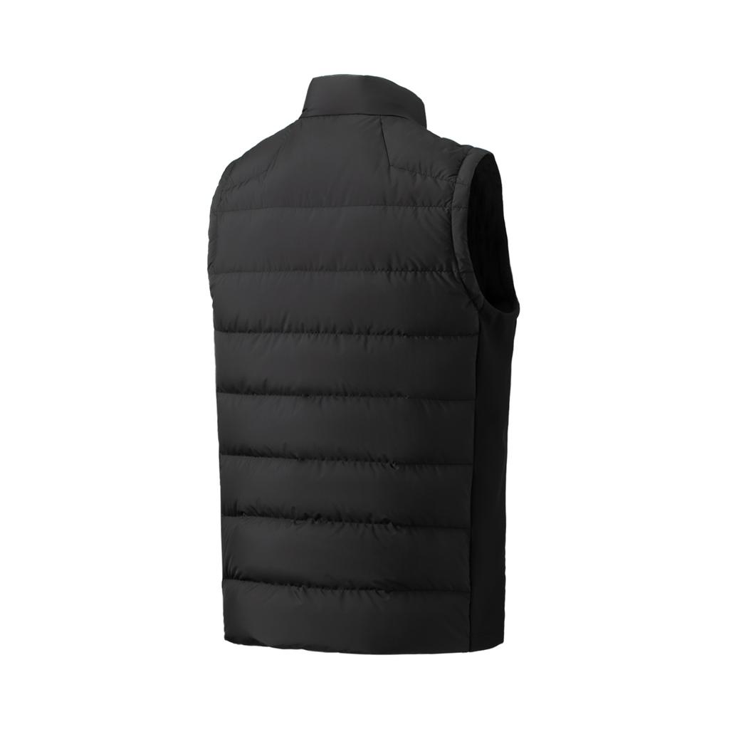 Li Ning Comfortable Simple Versatile Zipper Vest Unisex Vests Black AMRV031-1