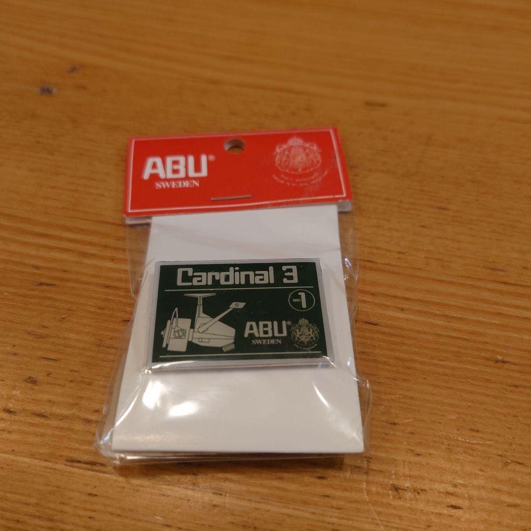Used ABU Abu Garcia Cardinal 3 Pin Badge Pin Badge