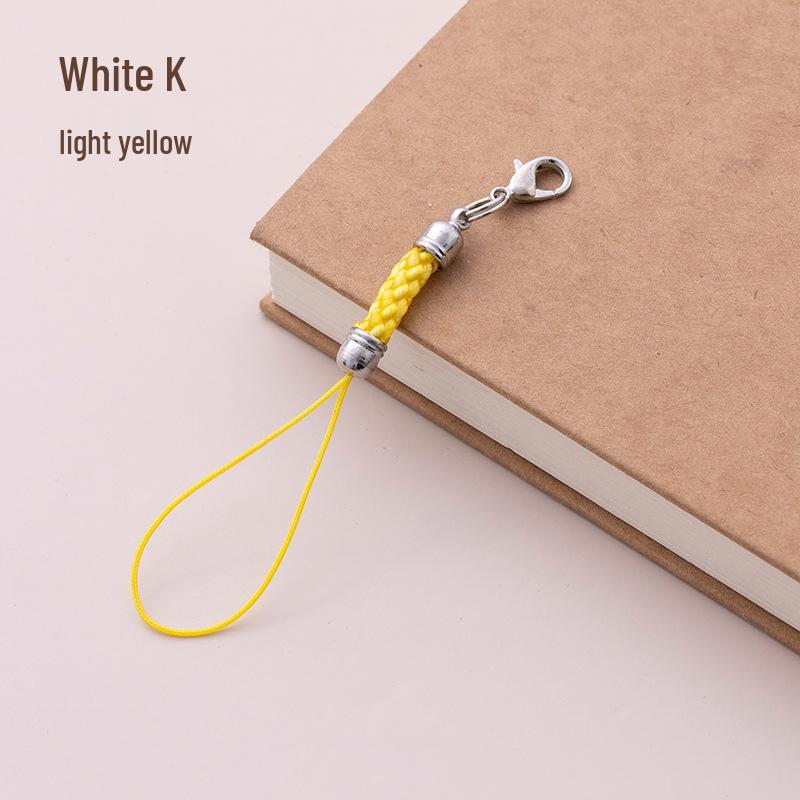 Gold Electroplated DIY Jewelry Accessory: Lanyard Lobster Clasp and Mobile Phone Pendant Rope
