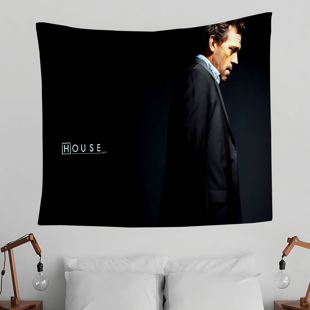 House MMD TV Tapestry Wall Hanging Tapestry Art Deco Blanket Curtain Hanging At Home Bedroom Living Room Decor