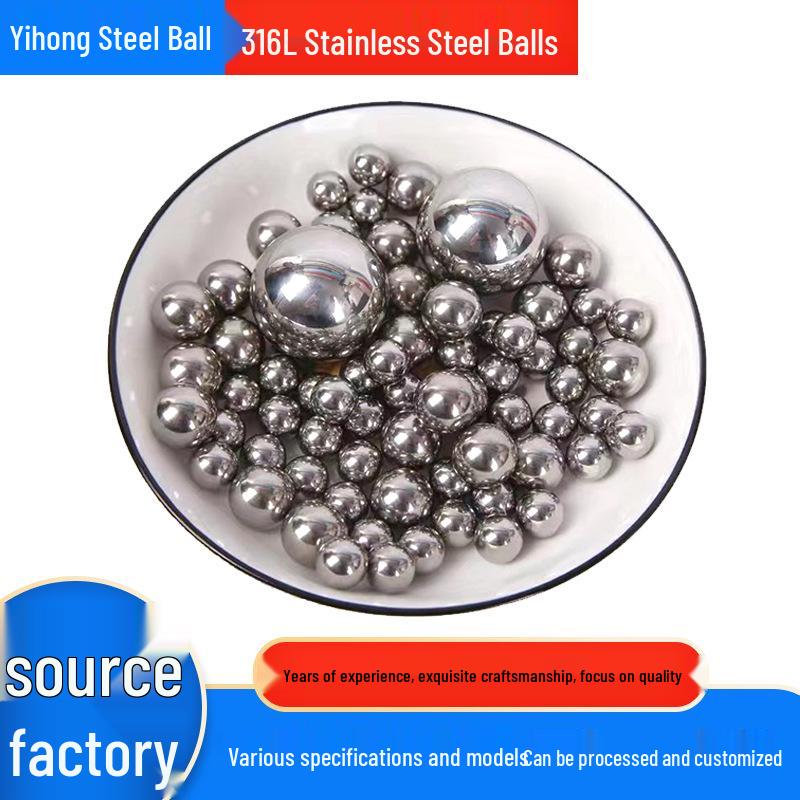 

316 Stainless Steel Ball Bearings & 304/201 Solid Stainless Steel Beads (0.5mm-120mm) Corrosion-Resistant
